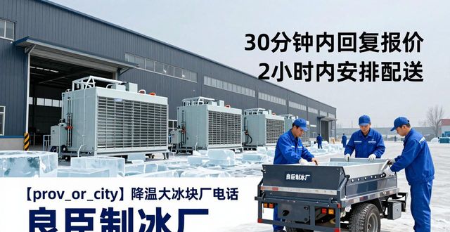 溧水降温大冰块厂电话 良臣制冰厂