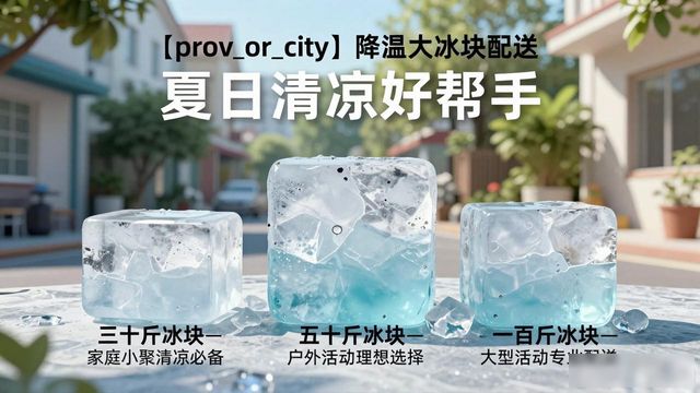 溧水降温大冰块配送_海鲜排档降温解决方案_高温天气大冰块配送